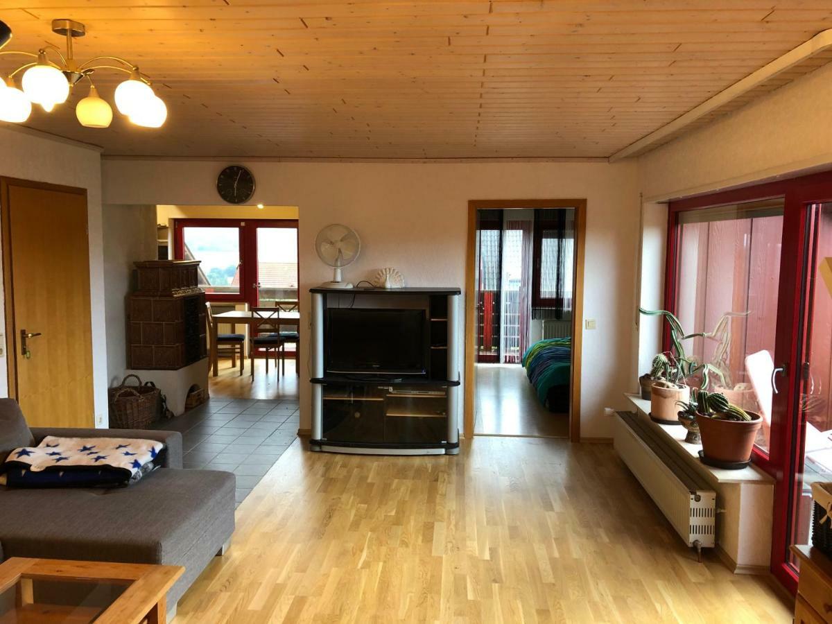 Natuerlicher Holzkomfort Im Hessischen Kegelspiel Hünfeld Kültér fotó